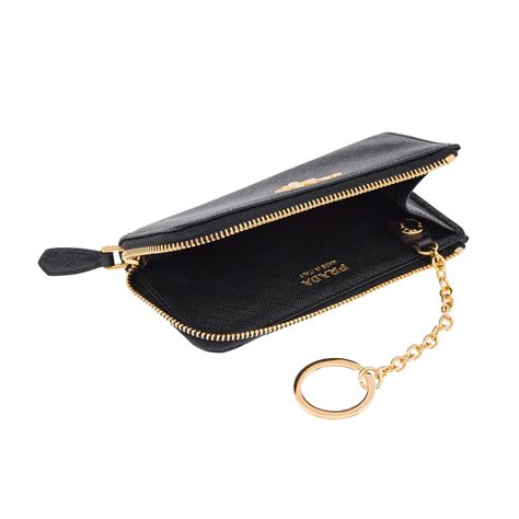 prada key holder pouch